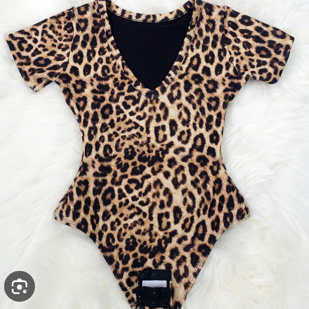 YAHAIRA bodysuit faja animal print Size S